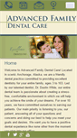 Mobile Screenshot of advancedfamilydentalcare.com